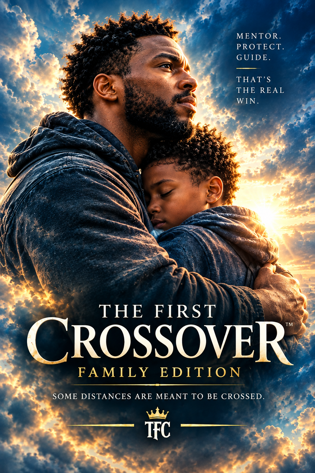 THE FIRST CROSSOVER FAMILY EDITION FATHER -N SON IN CLOUDS