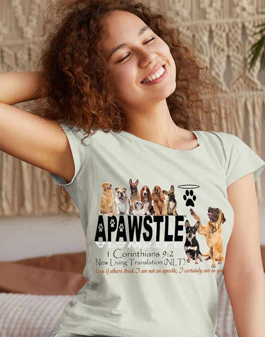 Christian Dog Lovers T‑Shirt – Funny & Faith‑Based | Perfect Christian Gift – Coates Christian Apparel® APAWSTLE®