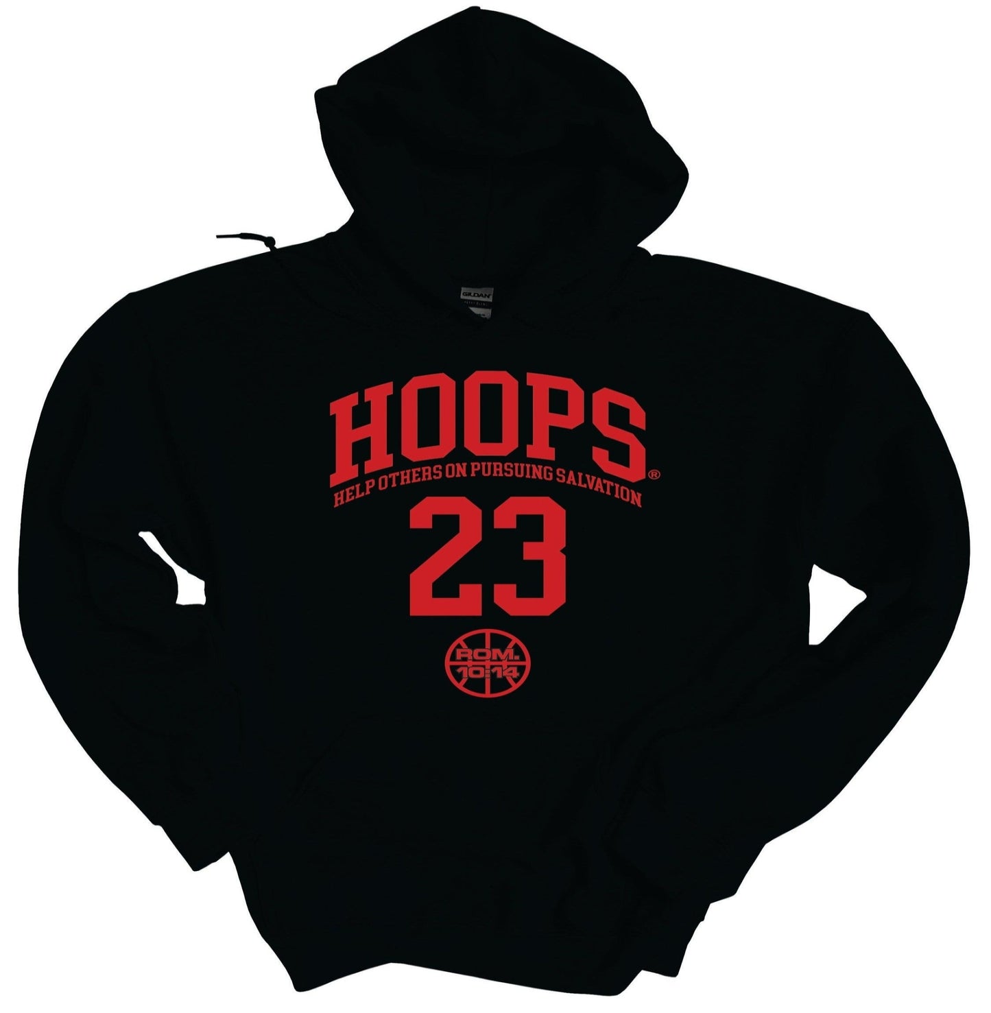 Basketball T-Shirt - H.O.O.P.S.® (Help Others On Pursuing Salvation®) | Christian Faith Apparel for Men, Women & Youth